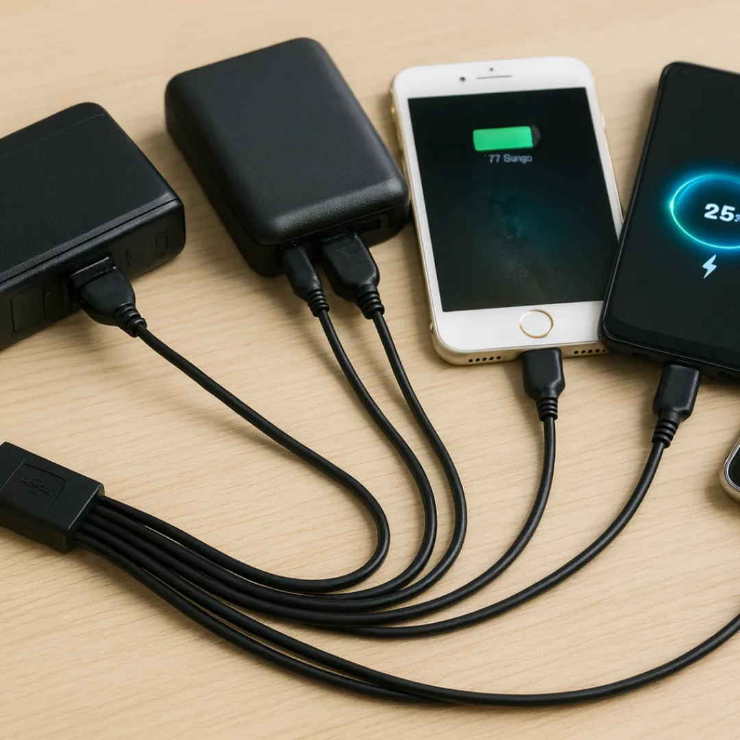 ADAMANTA 10-in-1 Multi-Connector USB Charging Cable cavo ricarica universale