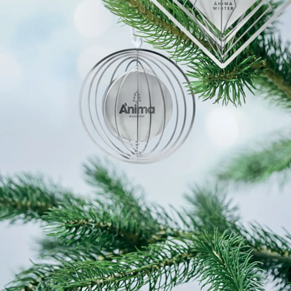 3BPRO CX1472-14 pallina natale acciaio inox