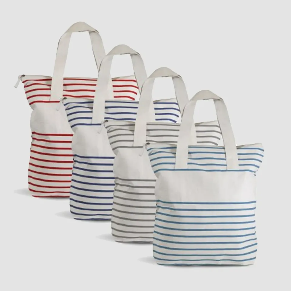 3BPRO BIOBEACH borsa shopper in cotone bio