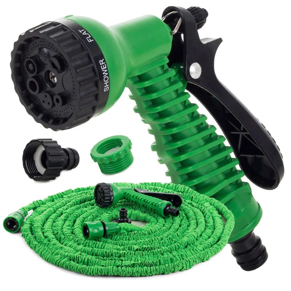 ADAMANTA 453 tubo giardino estensibile con pistola 7 getti