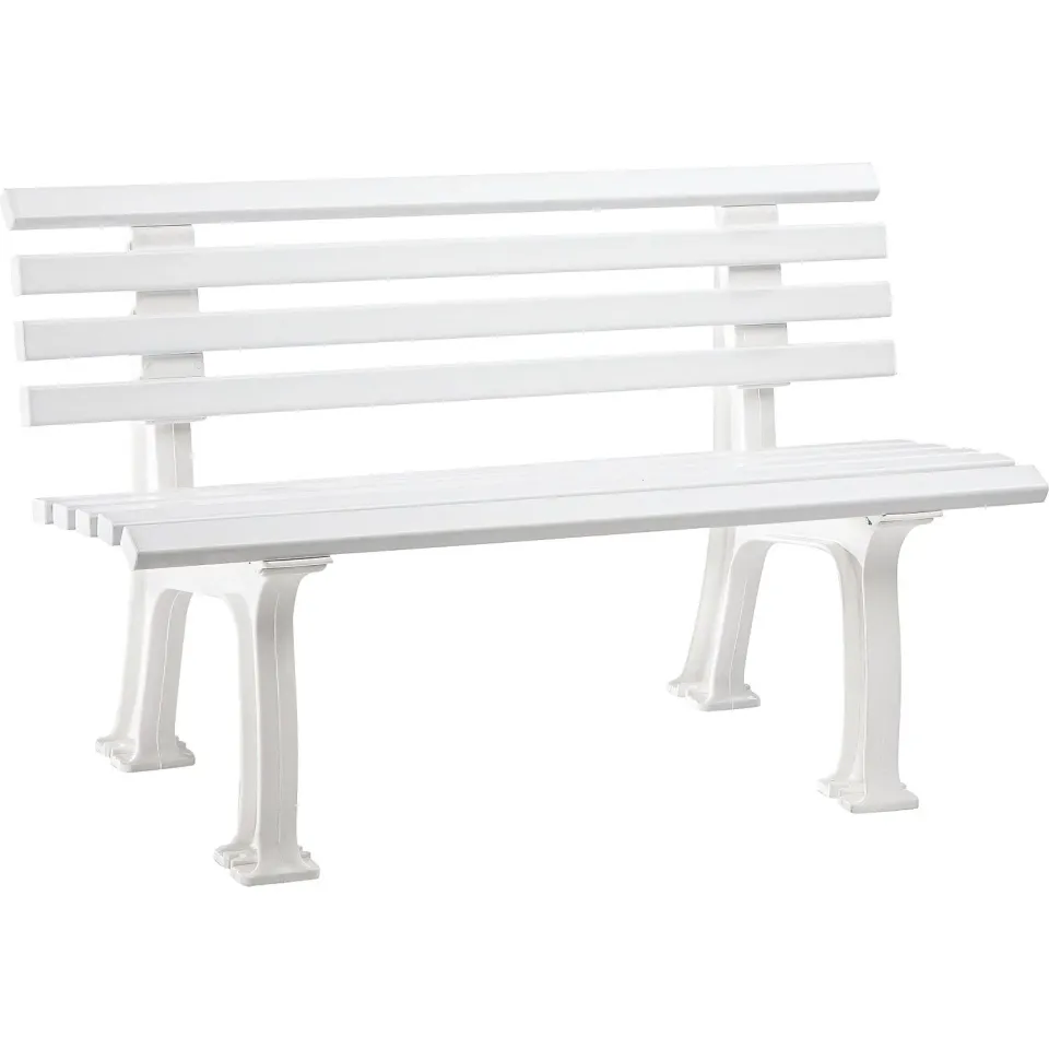 Kaiserkraft panchina parco plastica 1200 mm PVC esterno