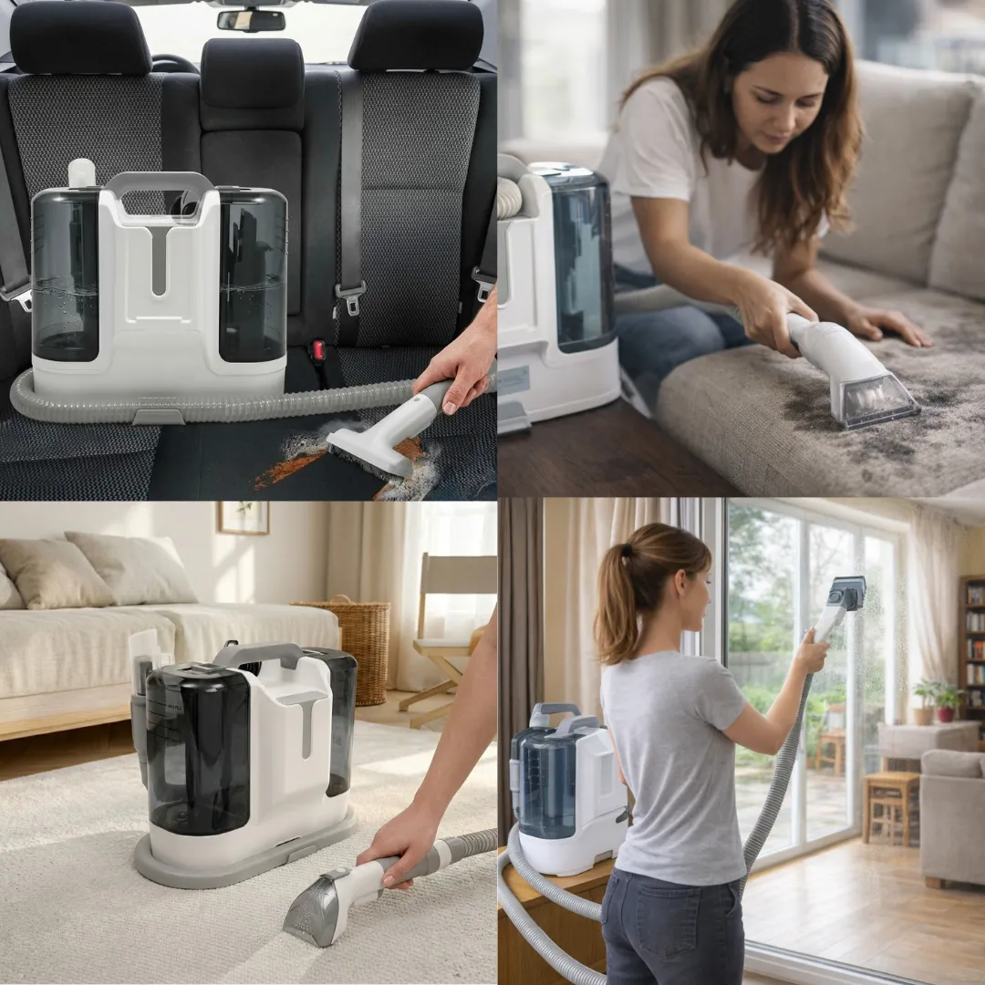 ADAMANTA 7060 lavatappeti 450W doppio serbatoio