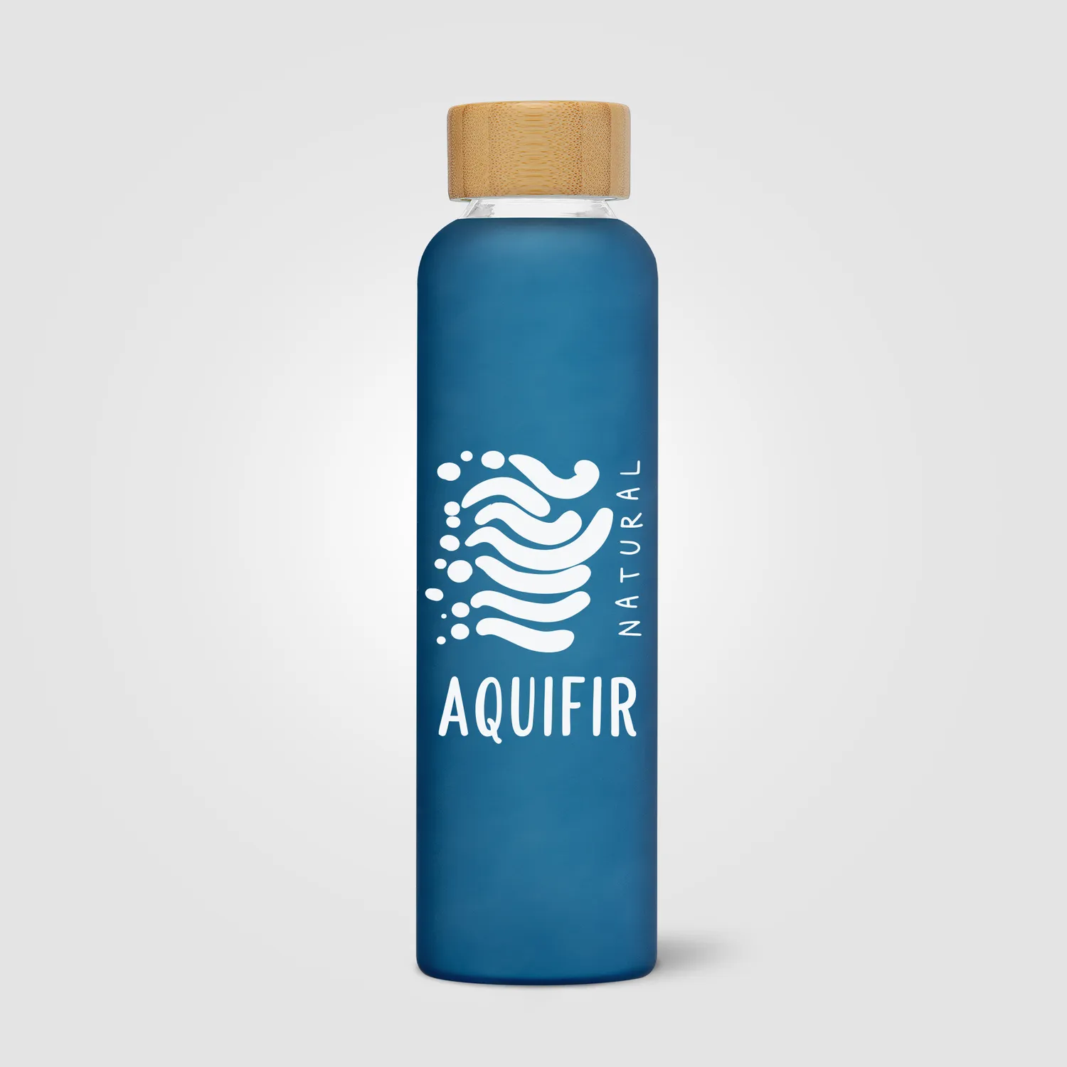 3BPRO WDK bottiglia vetro borosilicato 590 ml tappo bambù