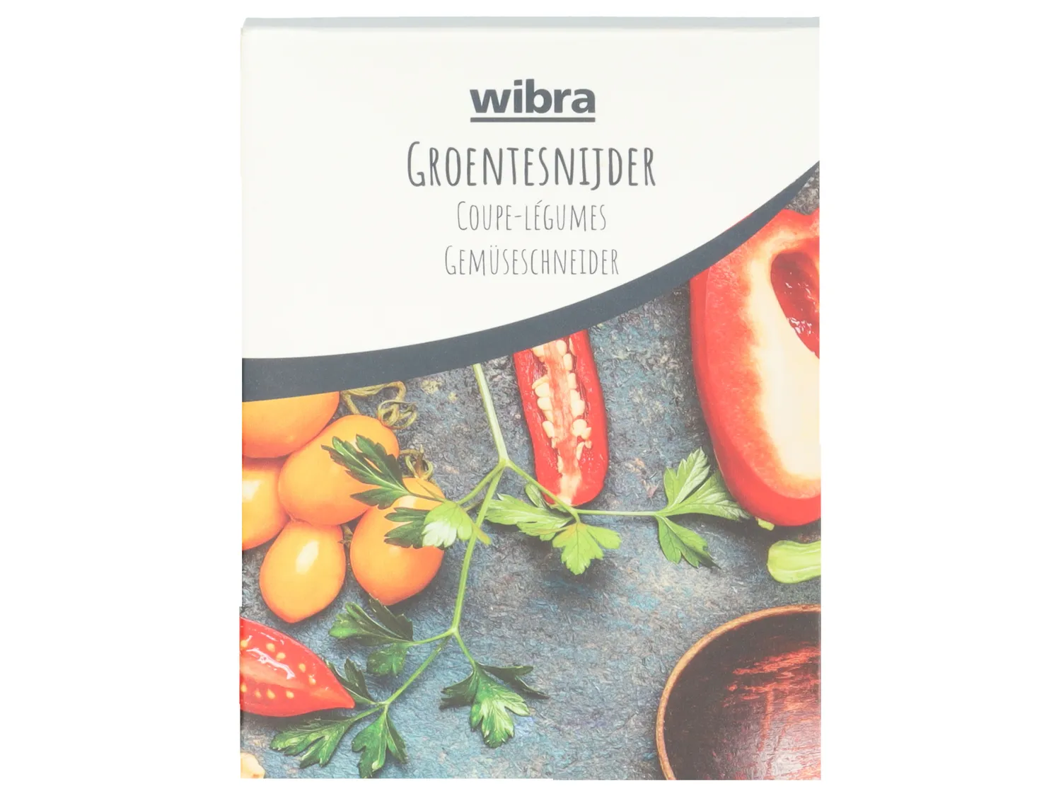 Wibra tagliaverdure manuale verde acciaio 9,5 cm