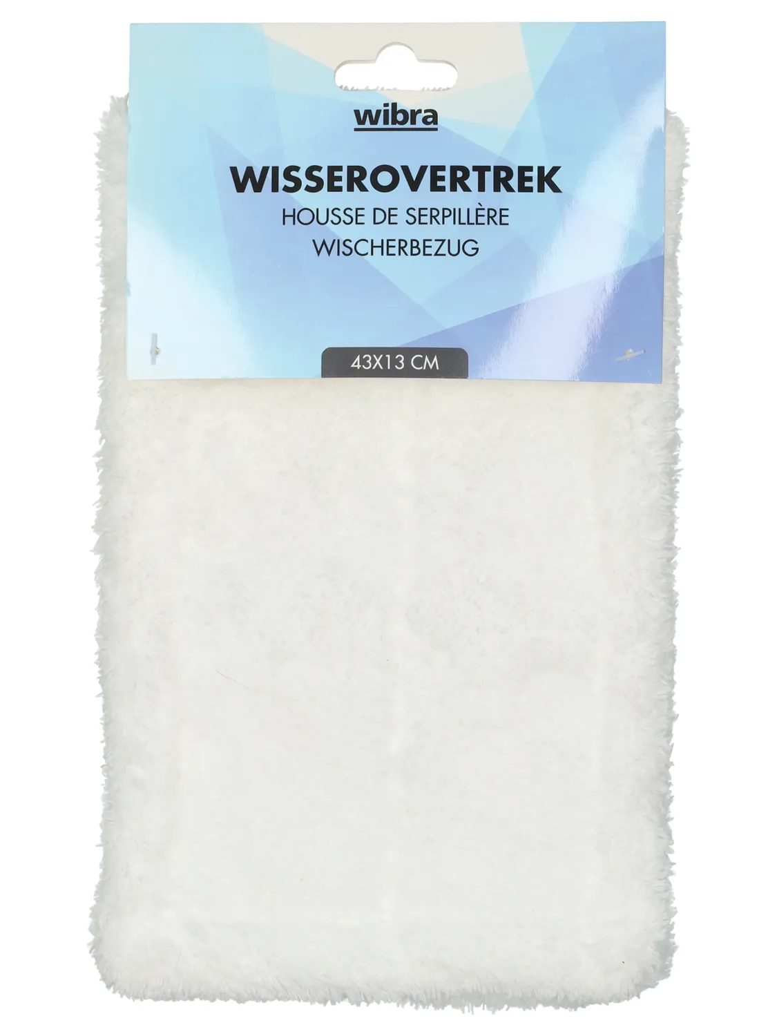 Wibra panno mop in microfibra 43 x 13 cm
