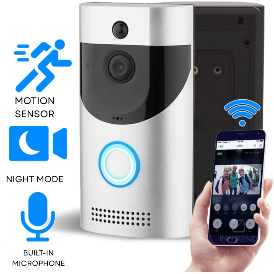 ADAMANTA 385 Videocitofono WiFi Senza Fili Visione Notturna