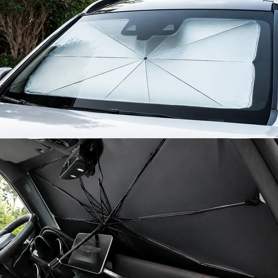 ADAMANTA ADM Foldable Car Windshield Sun Shade Umbrella parasole auto