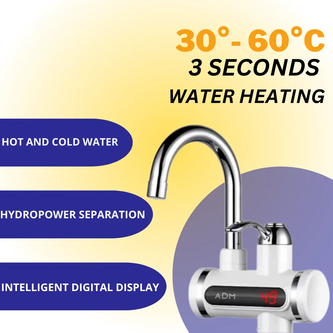 ADAMANTA ADM RY-012 rubinetto elettrico acqua calda istantanea