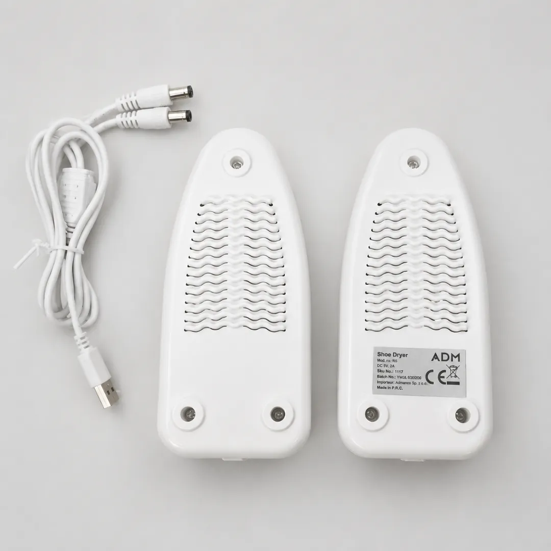 ADAMANTA ADM 7117 Asciugascarpe Elettrico USB 2 Pezzi