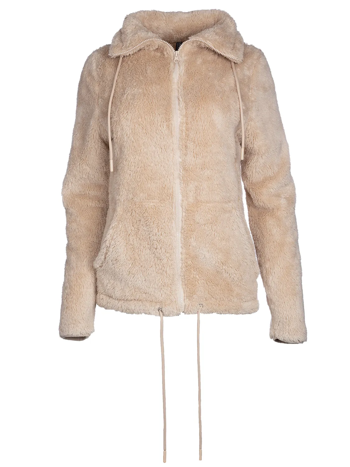 Wibra gilet donna sherpa teddy con cerniera