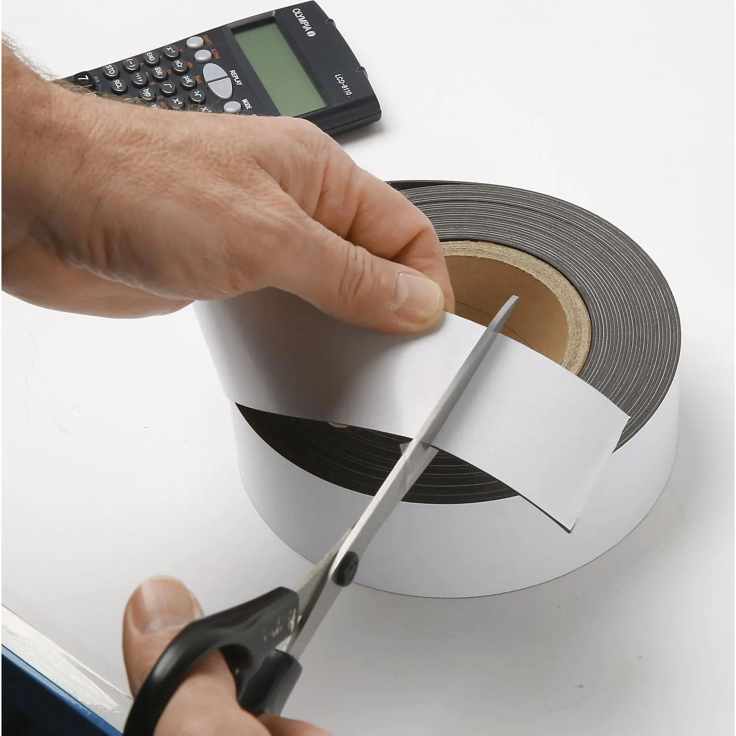 Eurokraft Basic nastro magnetico adesivo 10 mm 2 rotoli