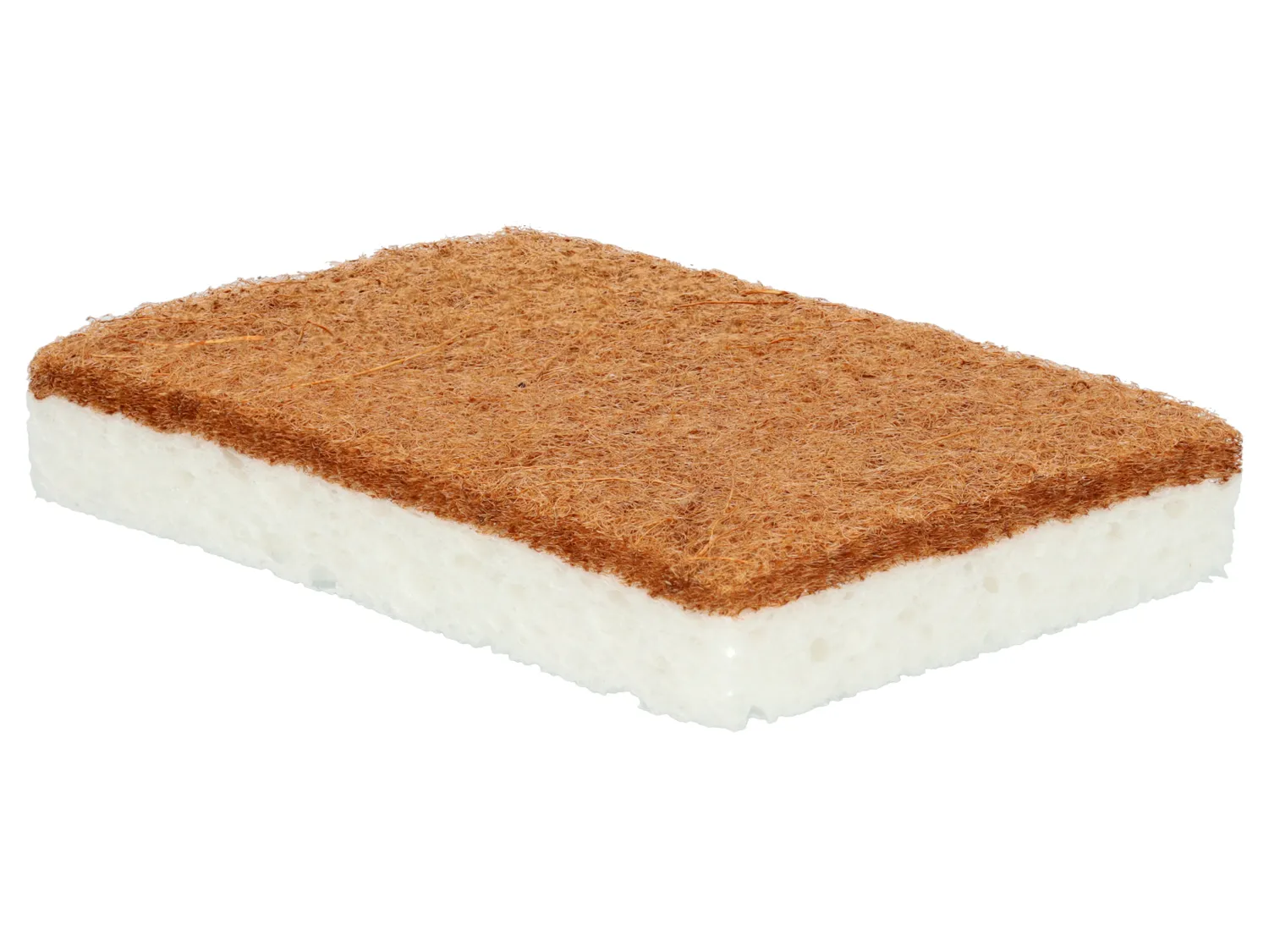 Wibra spugne cucina in fibra di cocco 2 pezzi