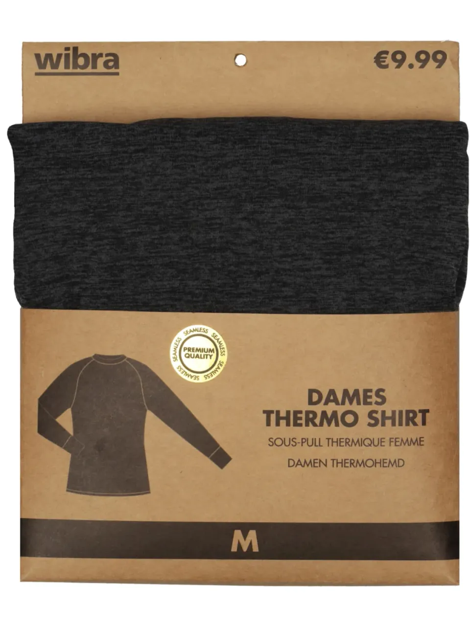 Wibra maglia termica donna premium manica lunga