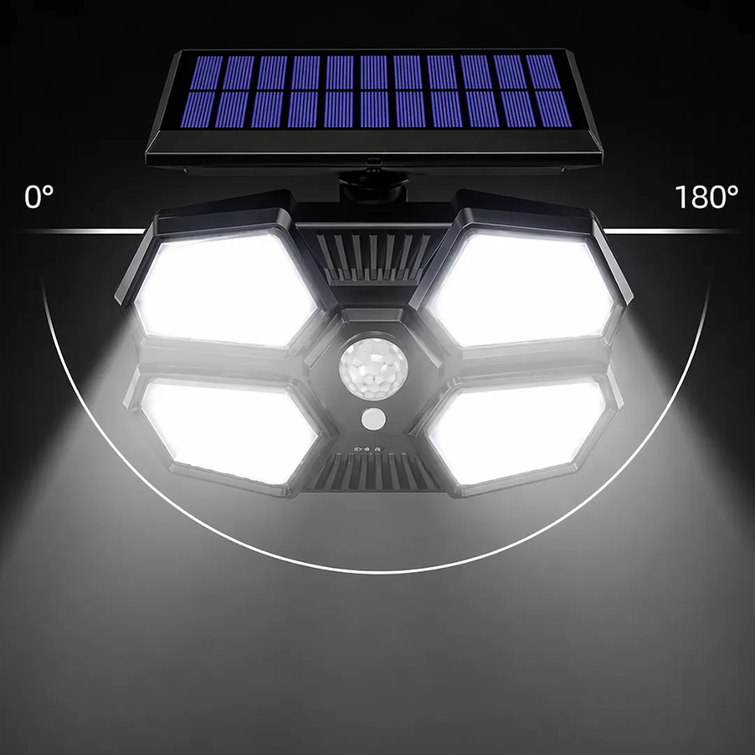 ADAMANTA 311 lampada solare 108 LED con telecomando