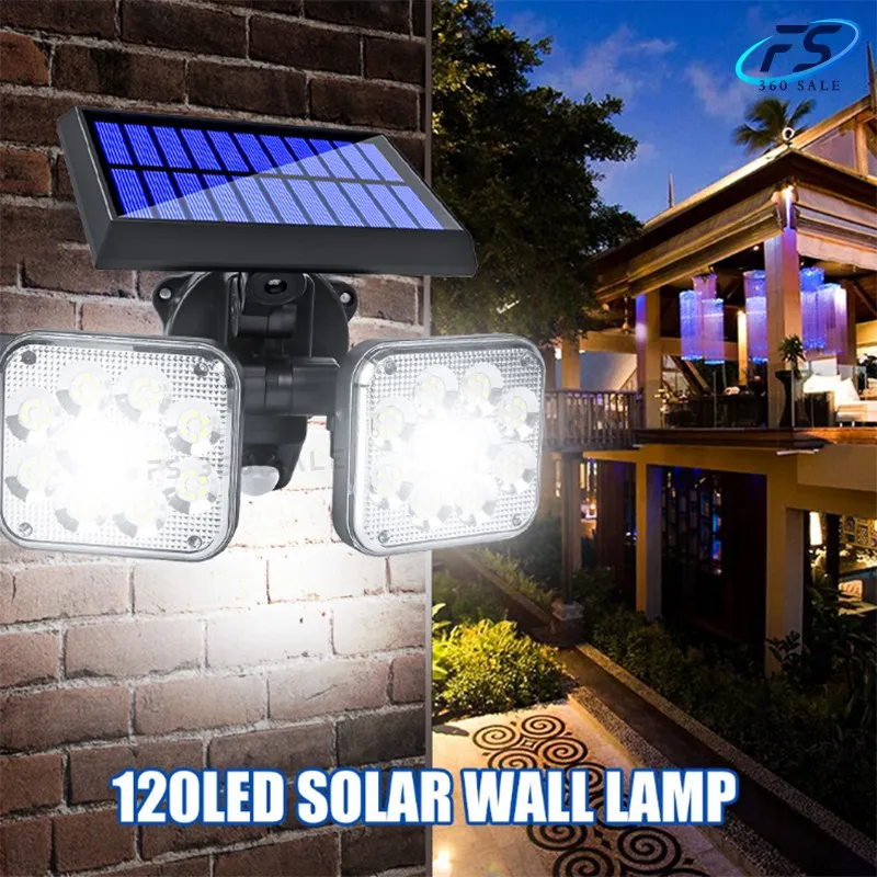 ADAMANTA JD-2108 lampada solare 120 LED esterno