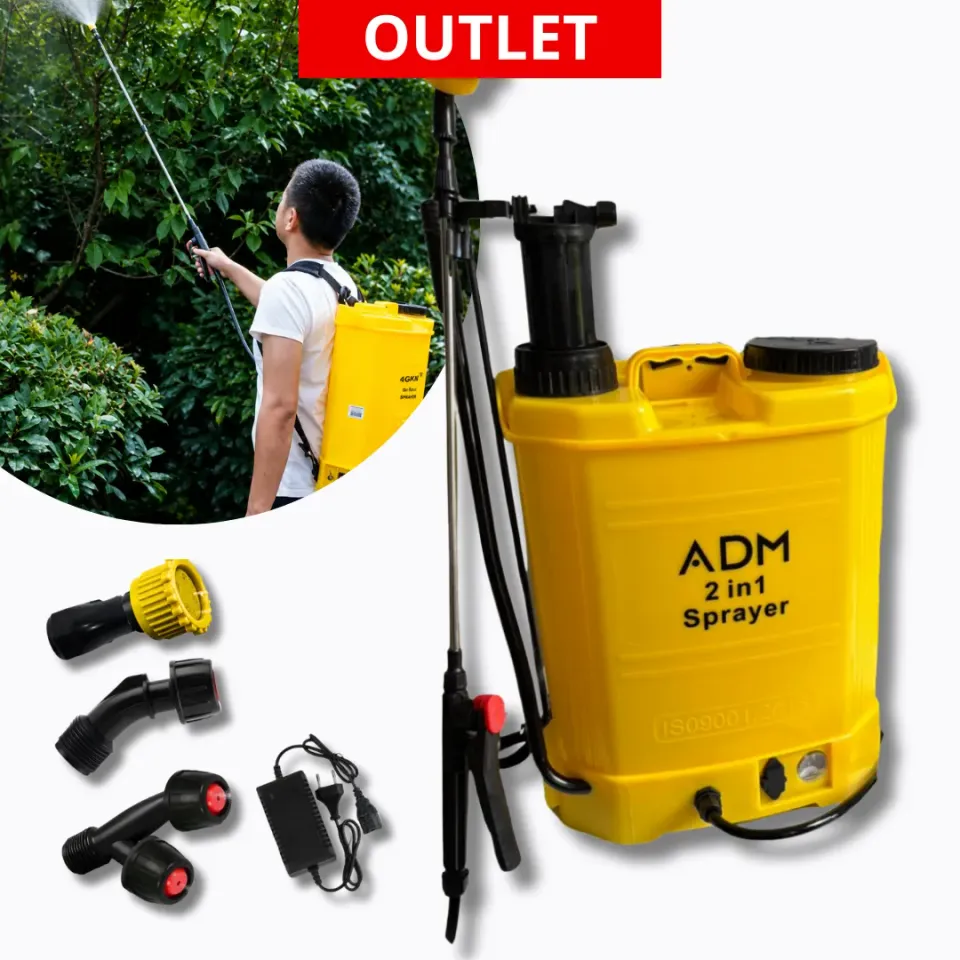 ADAMANTA ADM 523 irroratrice a batteria e manuale 16 L outlet