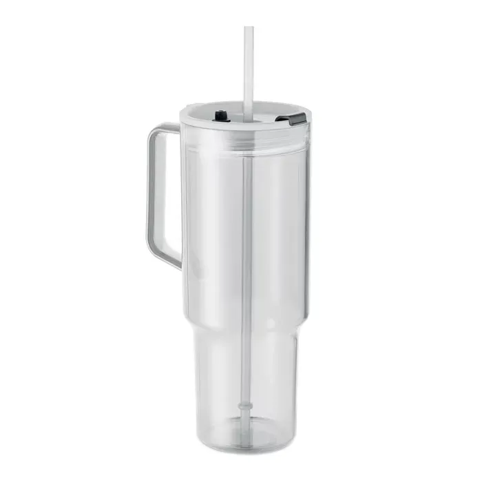 3BPRO MO2964 bicchiere RPET 1200 ml con cannuccia