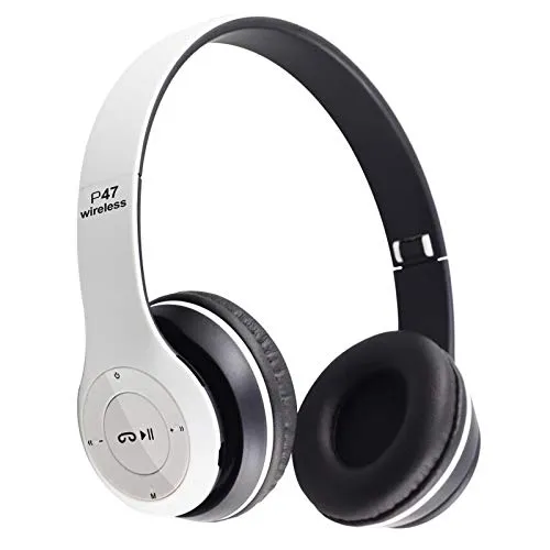 Euromarketing Cuffie Wireless Bluetooth con Radio FM