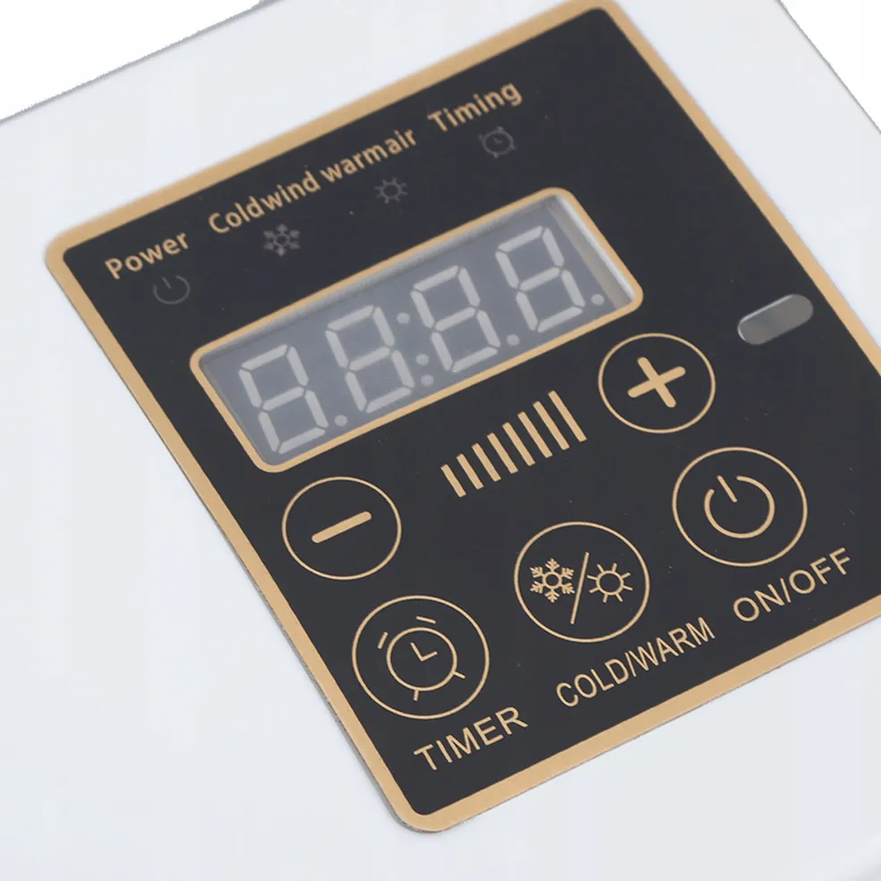 ADAMANTA ADM 2069 termoventilatore a parete 1200W con telecomando