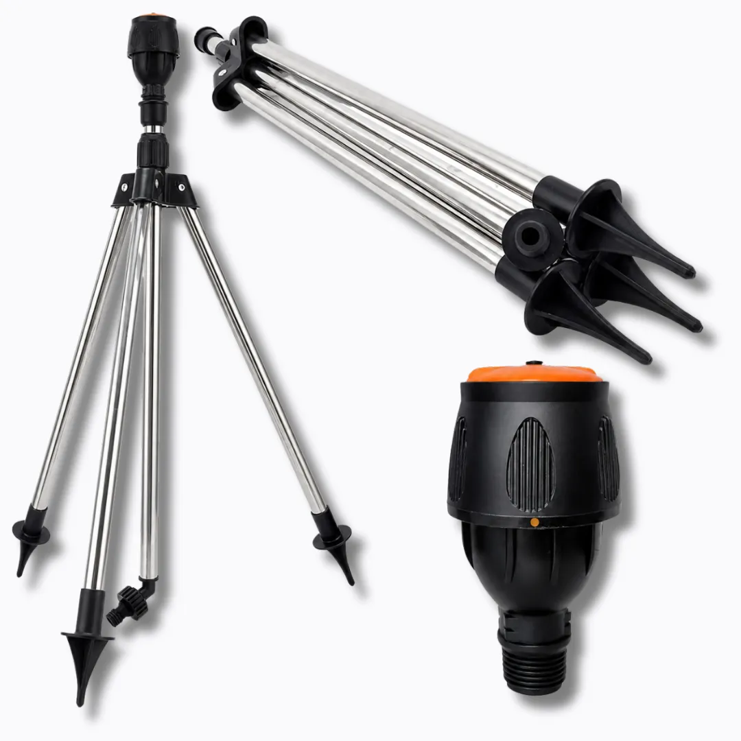 ADAMANTA 2290 irrigatore rotante 360° con treppiede