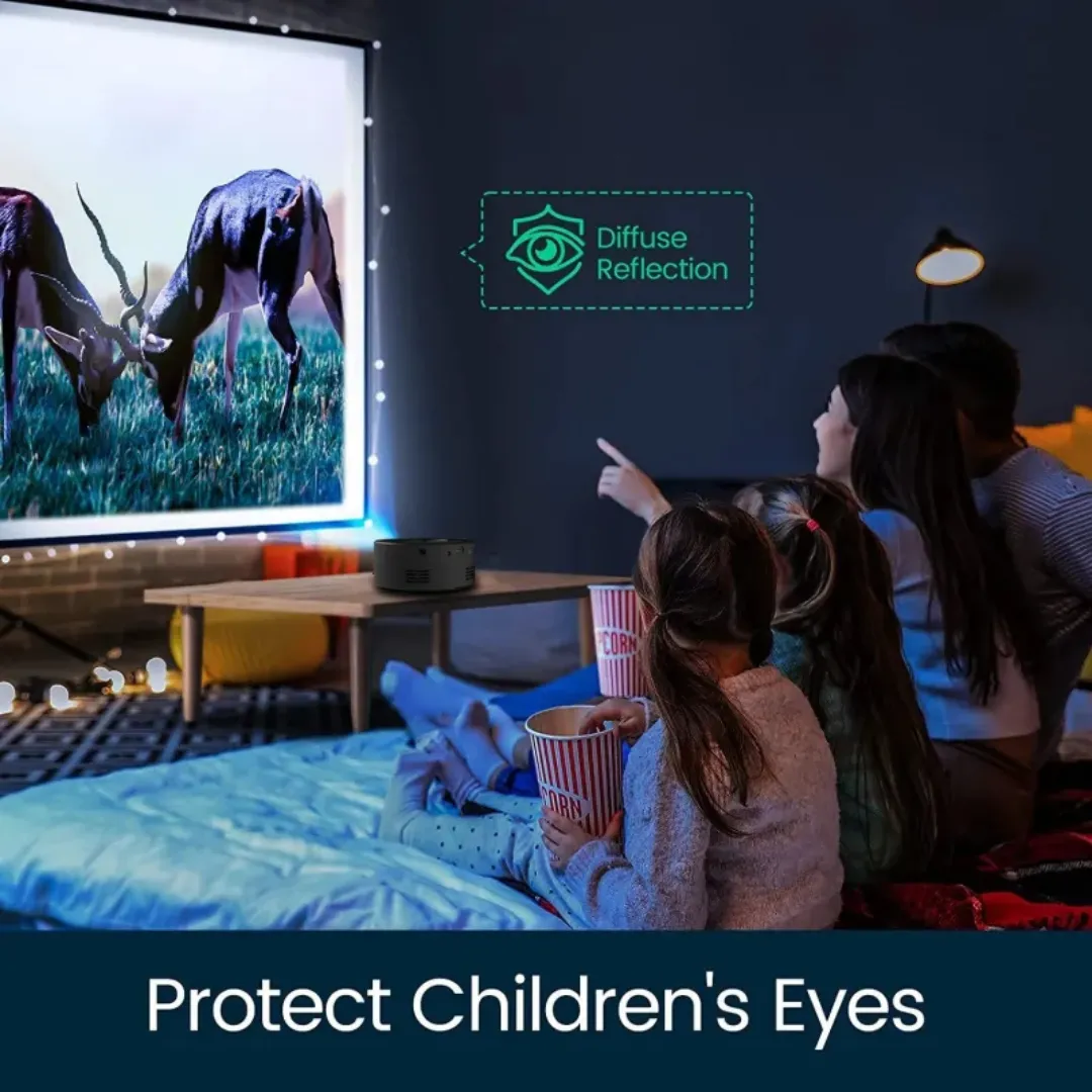 ADAMANTA Mini LED Projector videoproiettore portatile USB