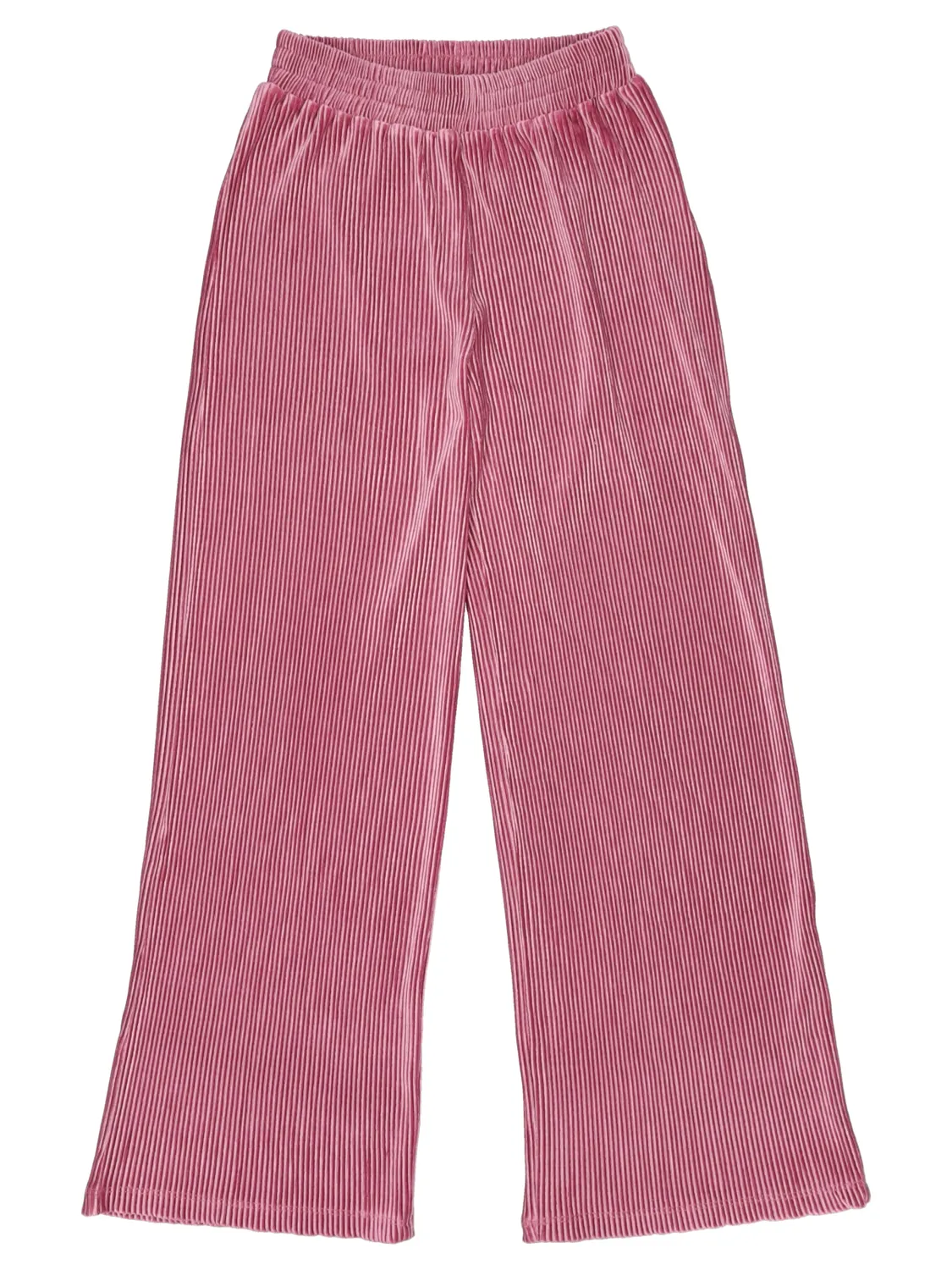Wibra pantaloni bambina velluto larghi coste