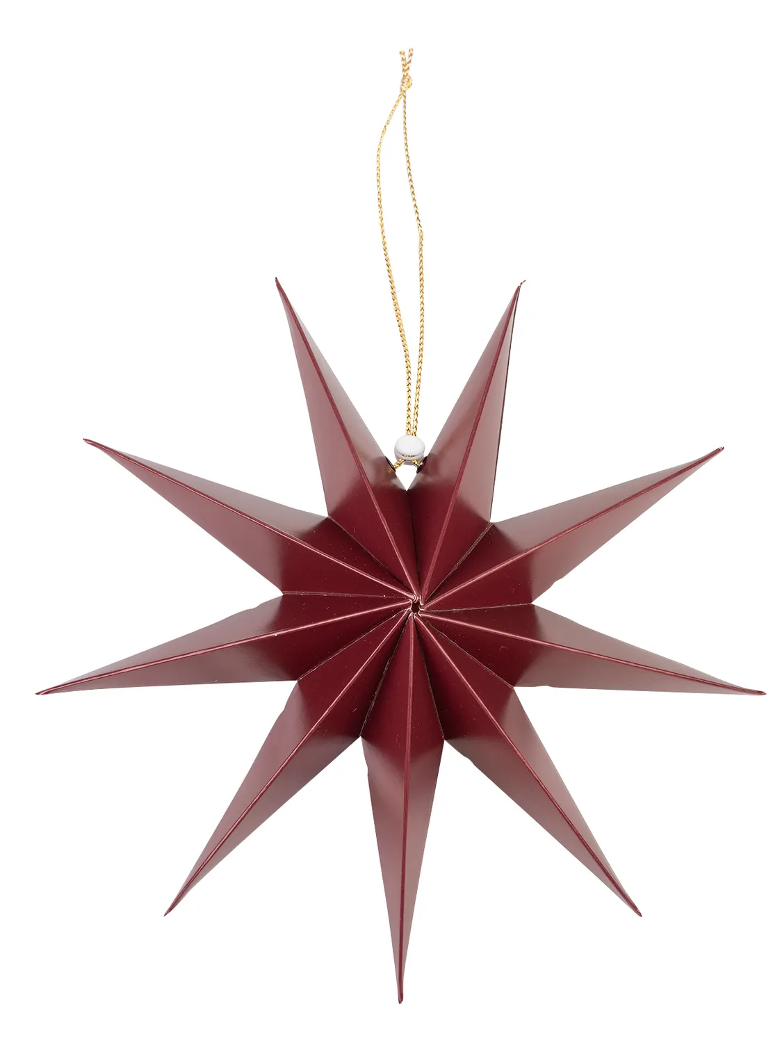 Wibra Kerstster papier stella natalizia in carta 25 cm