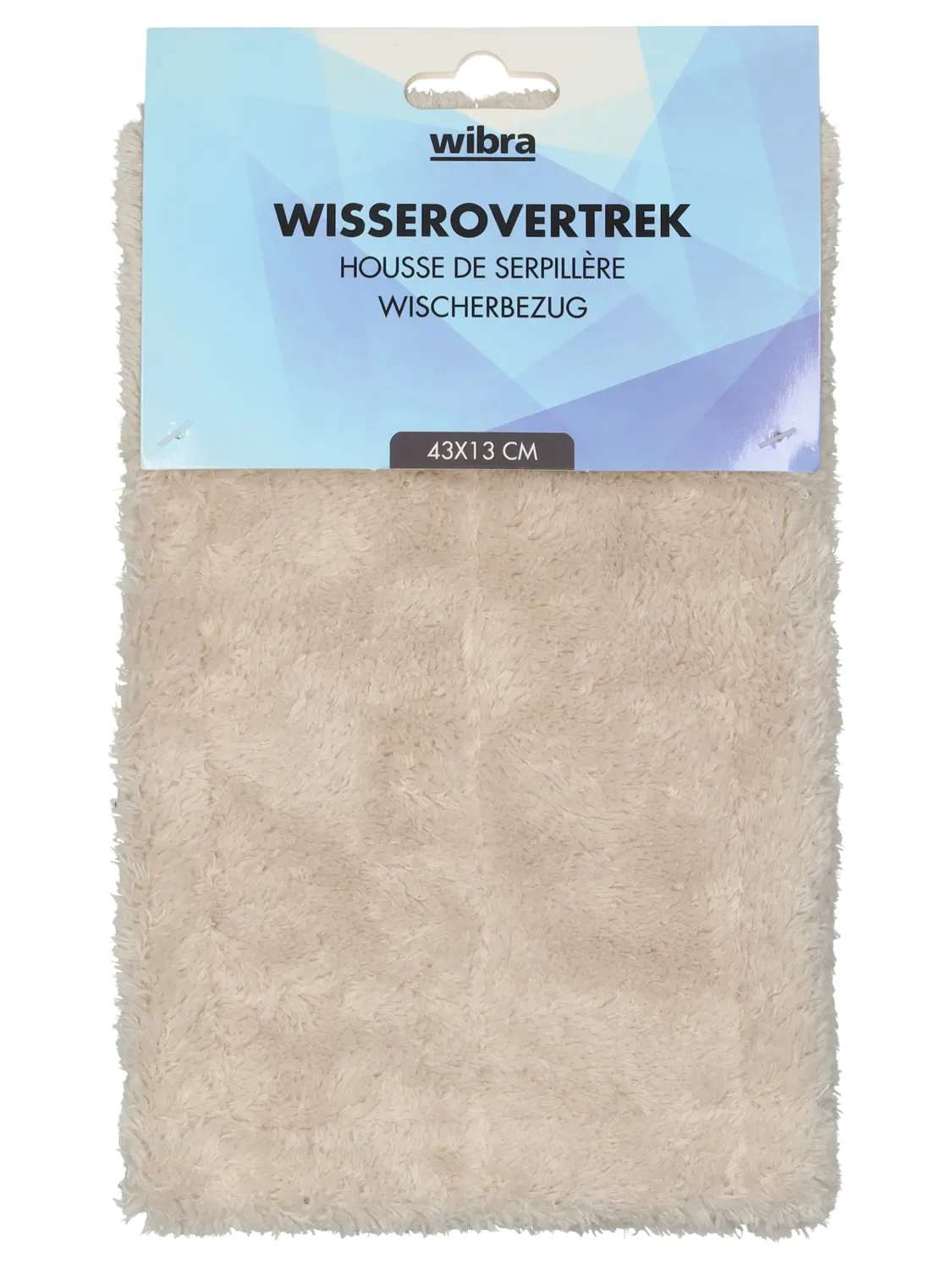 Wibra panno mop in microfibra 43 x 13 cm