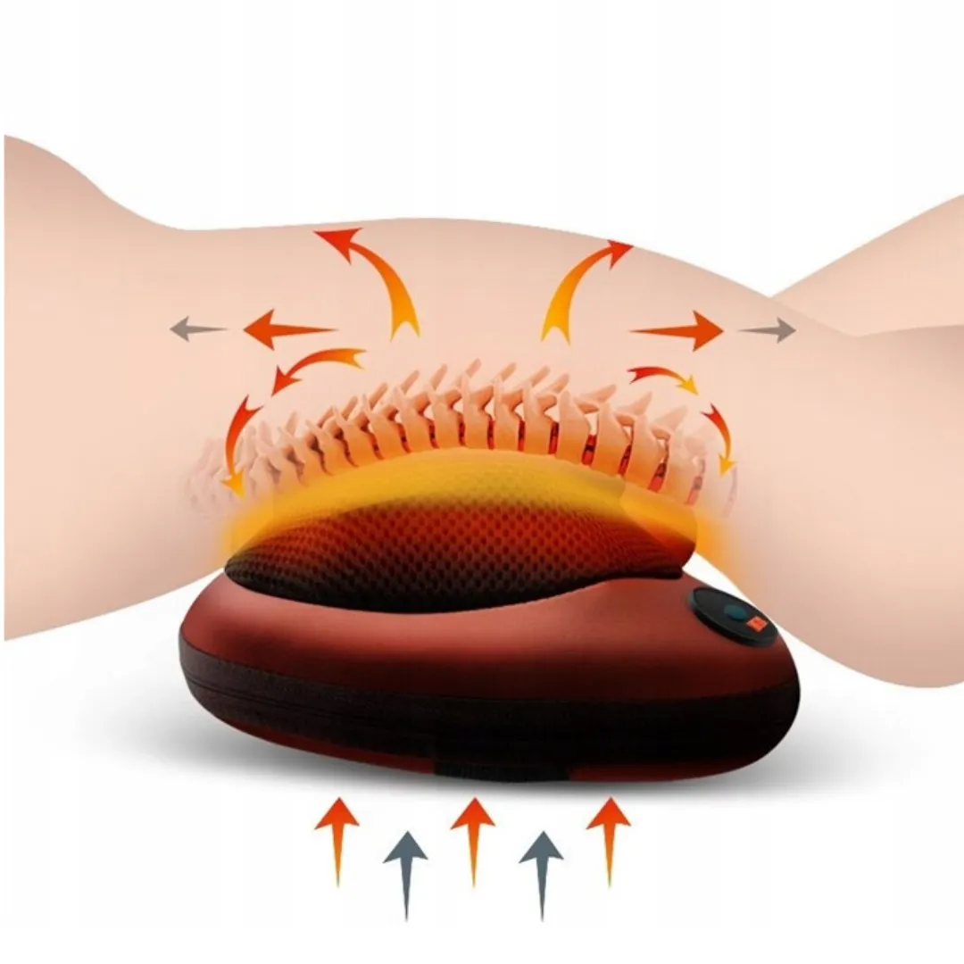 ADAMANTA 2222 Cuscino Massaggiante Shiatsu Riscaldante