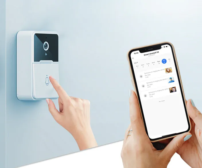 Adamanta 361 videocitofono WiFi smart con visione notturna