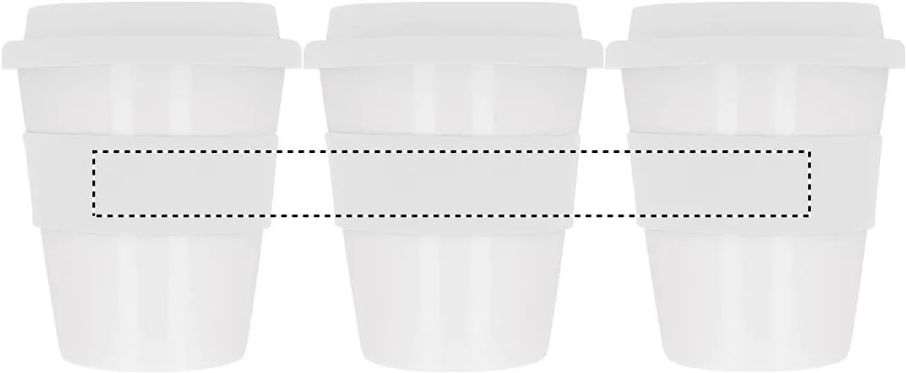 3BPRO MO8078 bicchiere 350 ml con coperchio