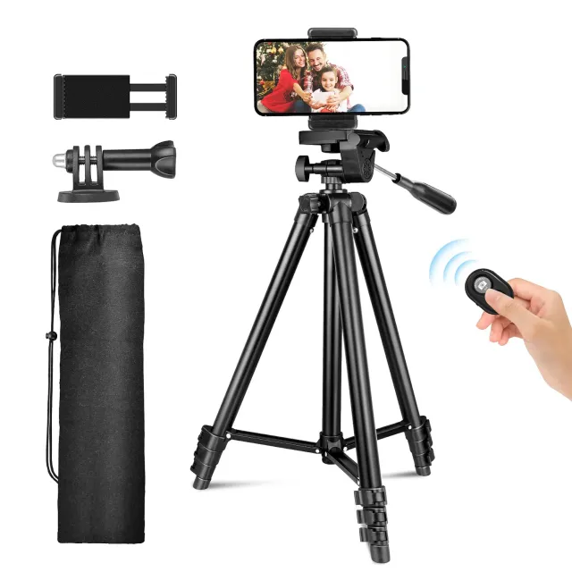 Action treppiede smartphone 53 pollici con telecomando Bluetooth