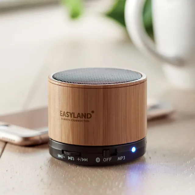 3BPRO MO9608 cassa Bluetooth bambù 3 W
