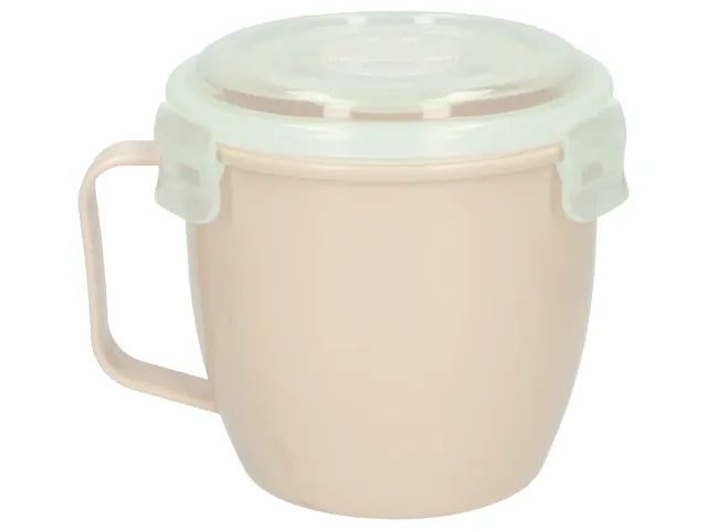 Wibra tazza per noodle e zuppa con coperchio