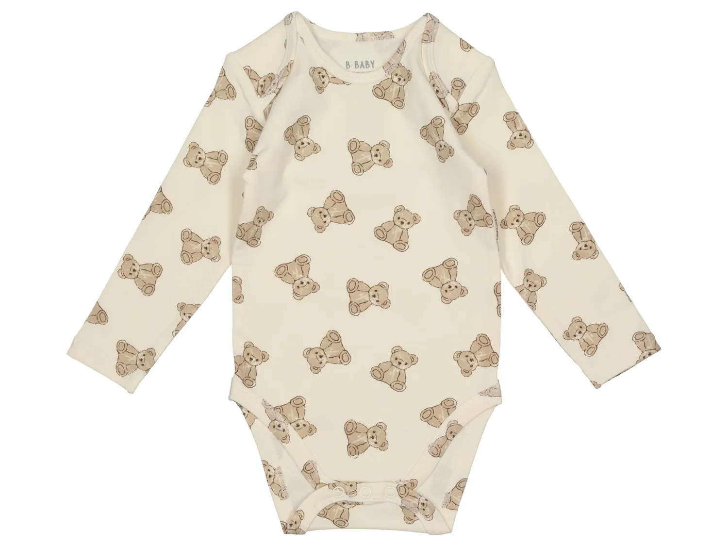 Wibra Body Neonato Manica Lunga Cotone