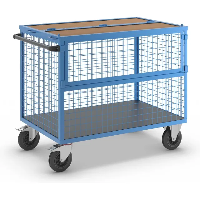 Eurokraft Pro carrello a cassone acciaio 500 kg