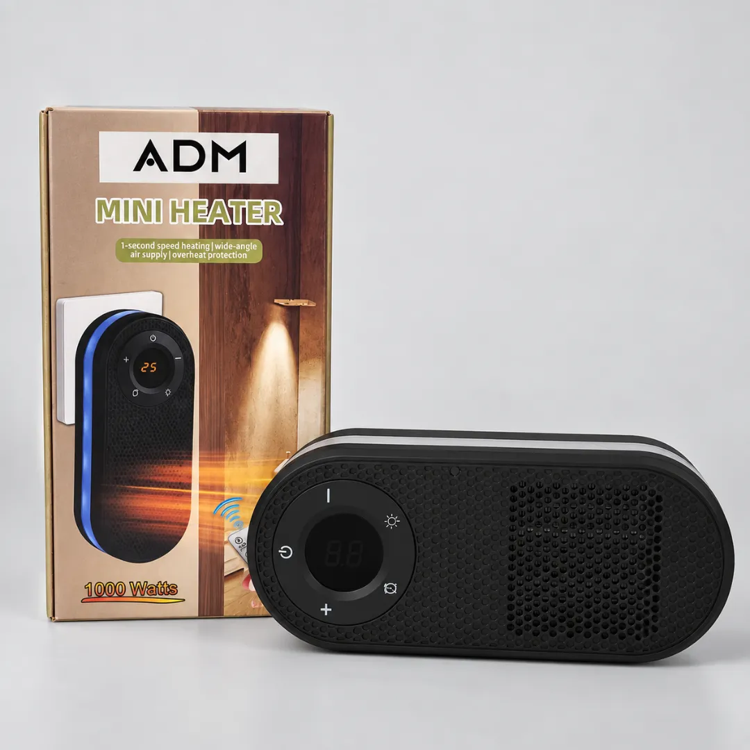 ADAMANTA ADM Mini Electric Heater SKU 7109 stufetta 1000 W