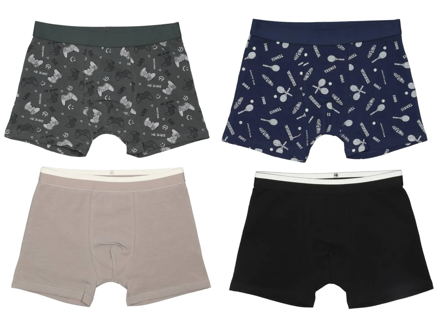 Wibra Boxer Bambino Cotone 2 Pezzi Fantasia