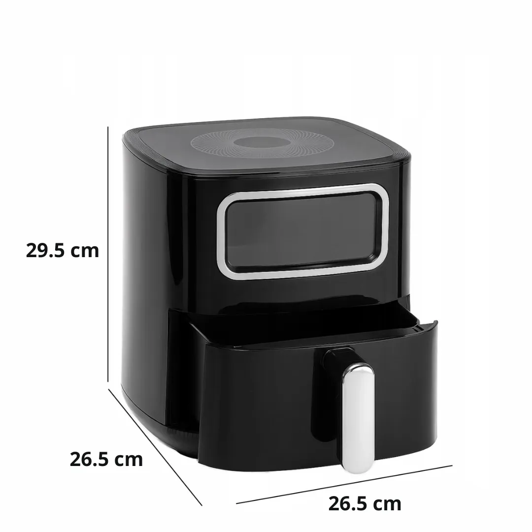 ADAMANTA SKU 2274 friggitrice ad aria 5 L nera