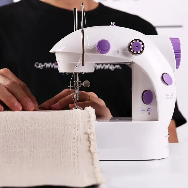 Adamanta 229 macchina da cucire elettrica mini con pedale