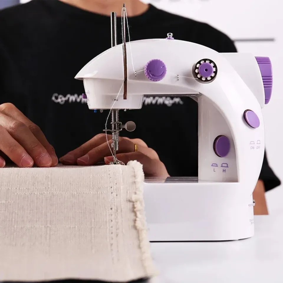 Adamanta 229 macchina da cucire elettrica mini con pedale