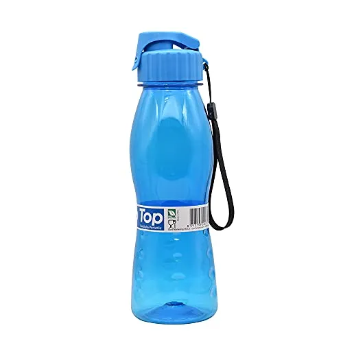 Flip Top borraccia 0,7 l trasparente chiusura rapida