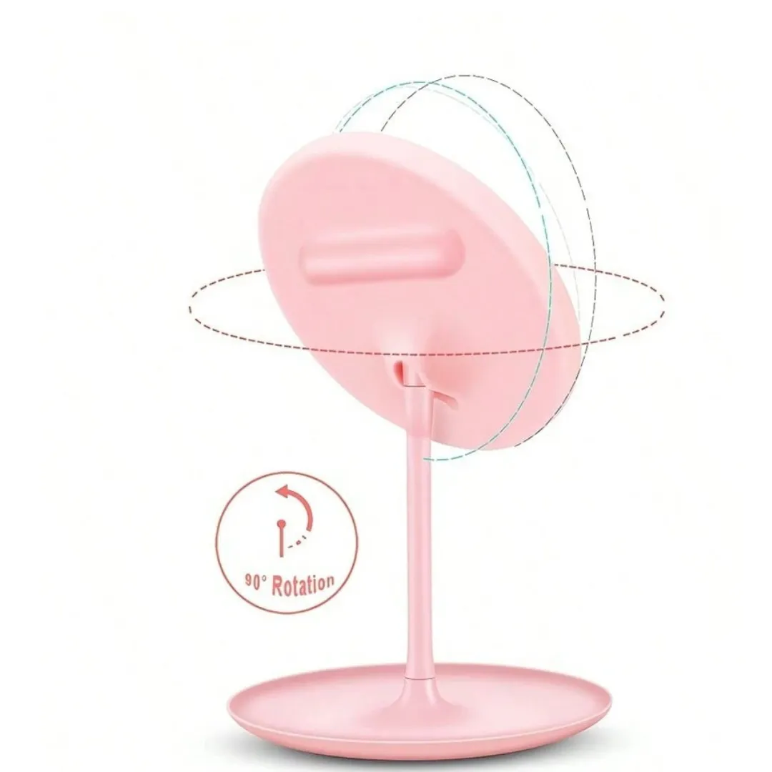 ADAMANTA 107 specchio trucco LED 3 luci ricaricabile USB
