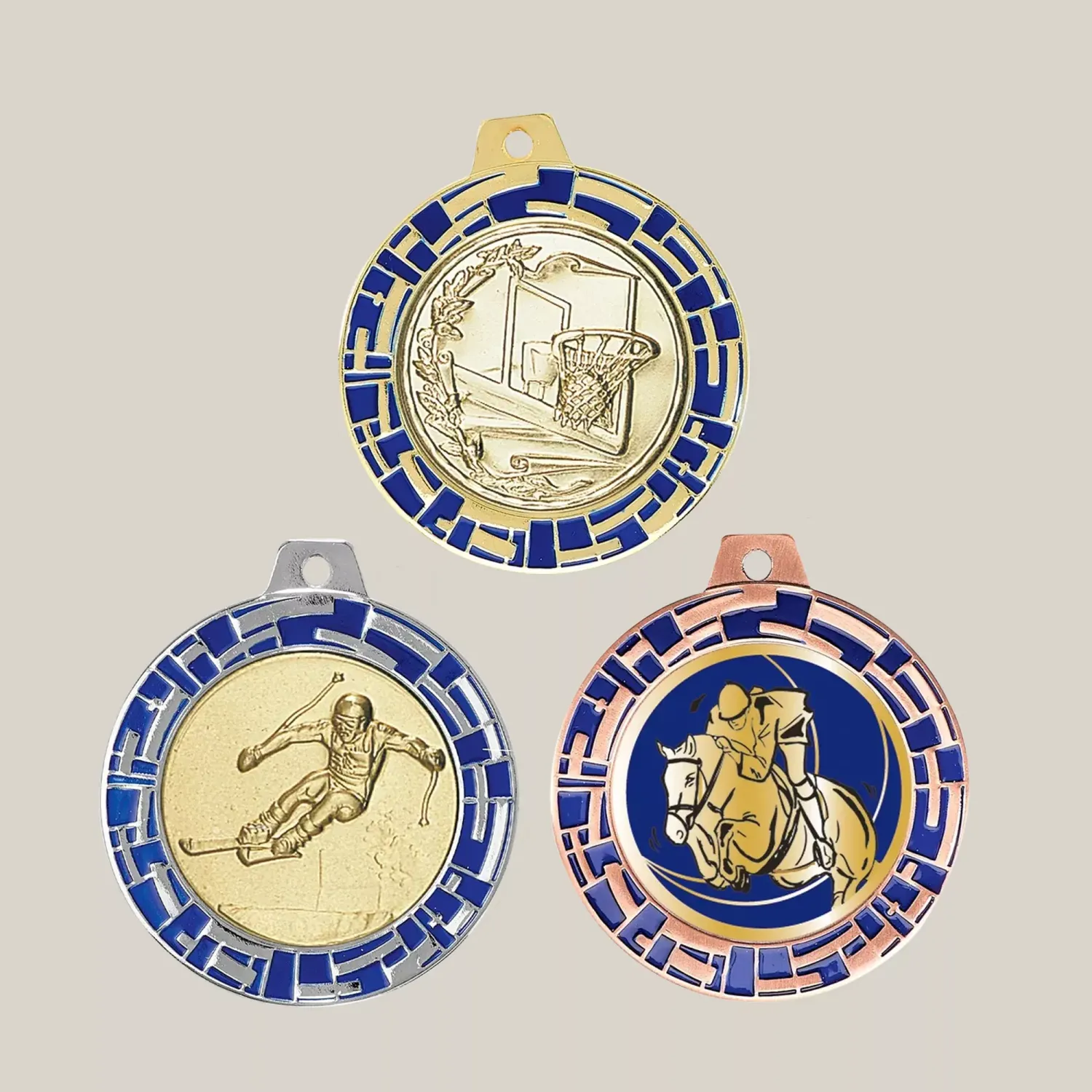 3BPRO Medaglia sportiva 70 mm personalizzata
