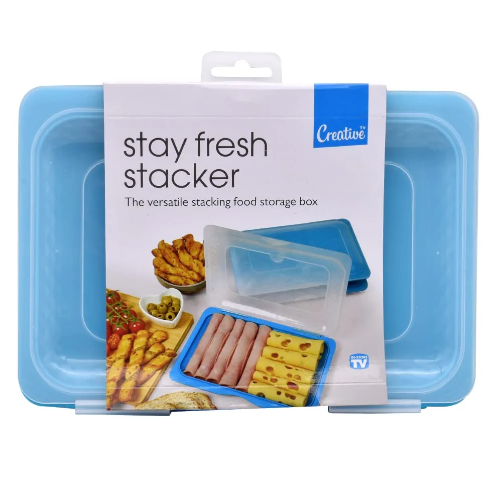 Euromarketing Stay Fresh contenitore alimenti 470 ml impilabile