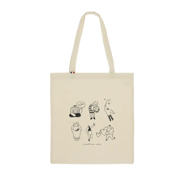 3BPRO TD400N tote bag in cotone riciclato personalizzabile