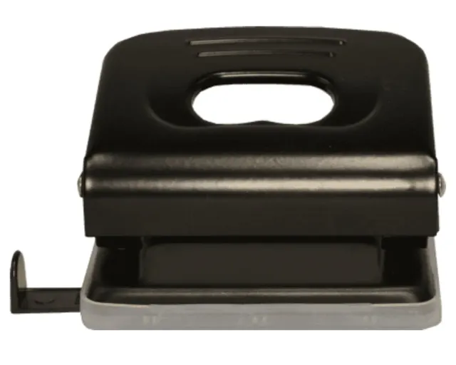 Wibra Perforatore Nero 10x8,3x3 cm da ufficio