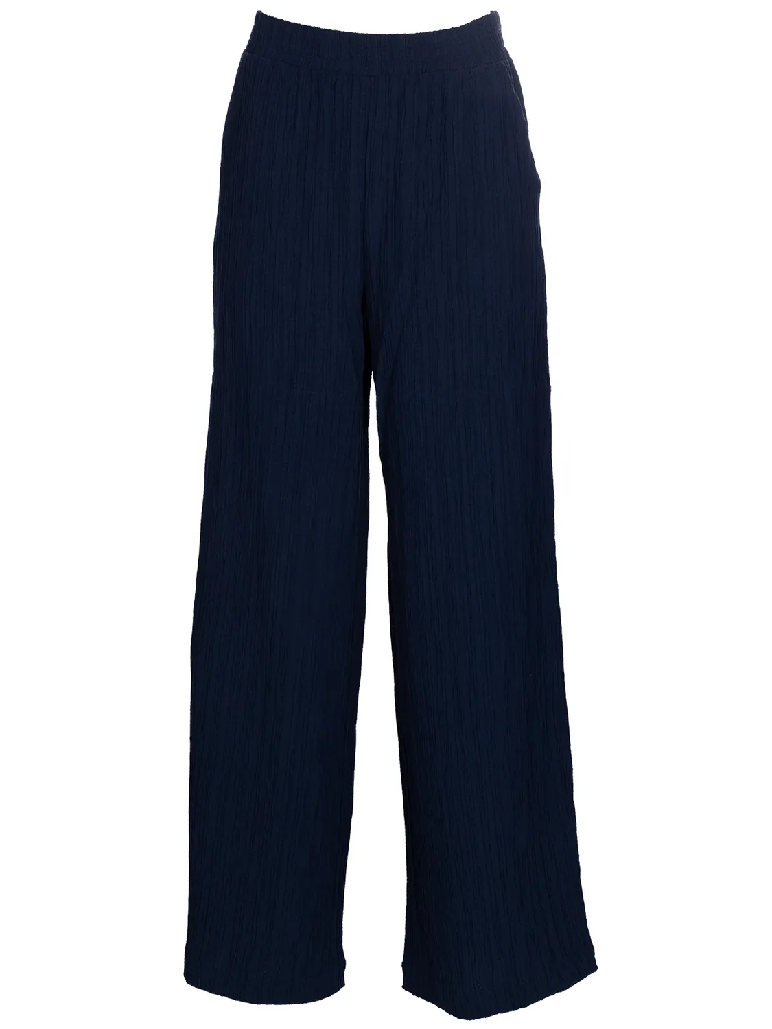 Wibra pantalone crinkle donna stretch