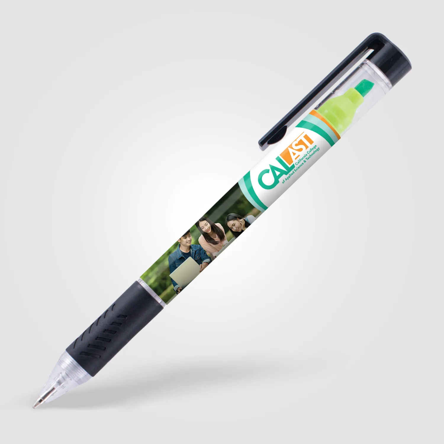 3BPRO Bergman penna 2 in 1 con evidenziatore personalizzato