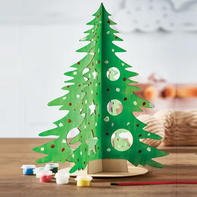3BPRO CX1493-40 albero di Natale in legno da montare